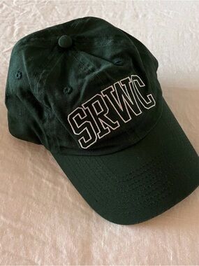 Dark Green Sporty and Rich Wellness Club Baseball Cap